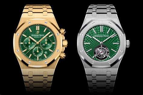 ap green watch|audemars piguet green.